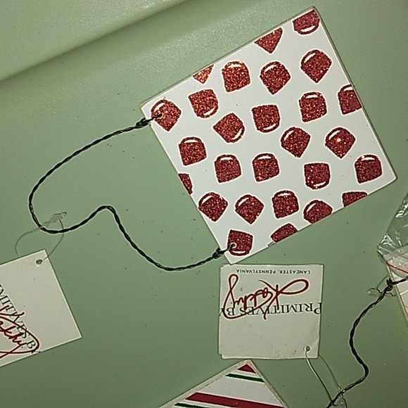 ☆BUNDLE☆Lot of 4 PRIMITIVES BY KATHY Wooden Christmas Ornaments☆ - Picture 11 of 15